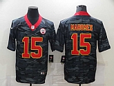 Nike Chiefs 15 Patrick Mahomes Black Camo Limited Jersey Dzhi,baseball caps,new era cap wholesale,wholesale hats